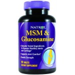 MSM & Glucosamine Double Strength (Natrol) 90 таб