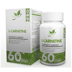 Natural Supp Acetyl- L-Carnitine 750 mg 60 caps