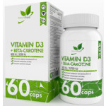NaturalSupp Vitamin D3+Beta-Carotine 60 caps