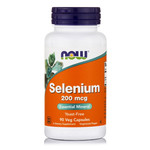 NOW Selenium 200 мкг 90 капсул