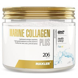 Maxler Marine Collagen Plus Hyaluronic +Vit C 206 gr