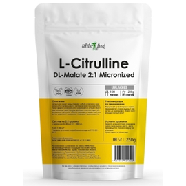Atletic Food L-Citrulline DL-Malate 2:1 Micronized 250 ГР