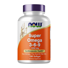 Super Omega 3-6-9 NOW капсулы 1200 мг 90 шт.