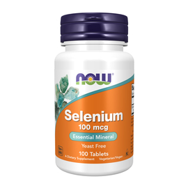 NOW Selenium 100 mcg 100 таблеток