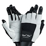 Перчатки Mad Max Fitness MFG444 - бело-черные